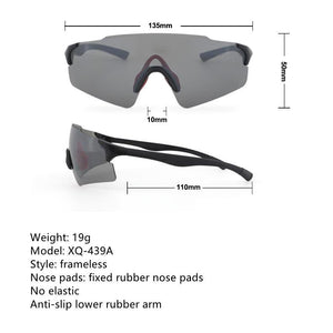GV Lightweight Frameless Bike Sunglasses - FREE SHIPPING