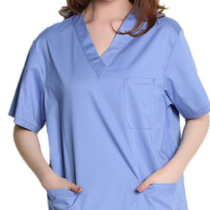 Medical Doctor/ Nurse / Health Care Worker's Scrub Suit, Paired Shirt & Pants Uniform ( All-Comfort Original Style ) - GRITVIZ.STORE